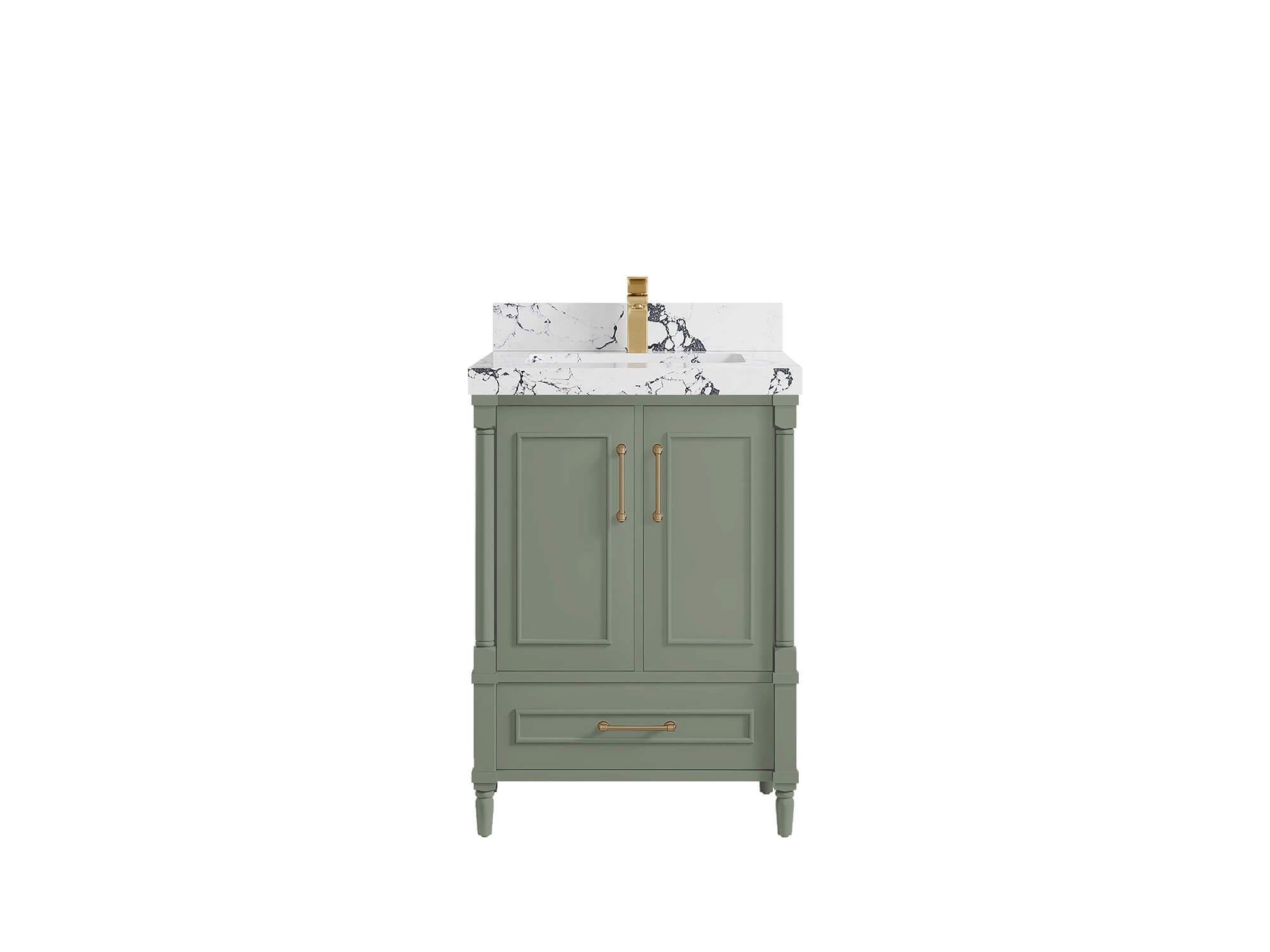 Aberdeen 24 in. W x 22 in. D Single Sink Bathroom Vanity