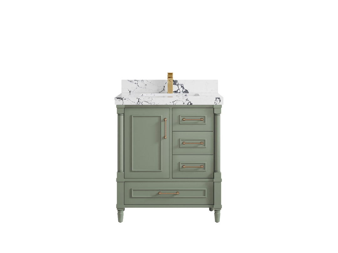 Aberdeen 30 in. W x 22 in. D Single Sink Bathroom Vanity