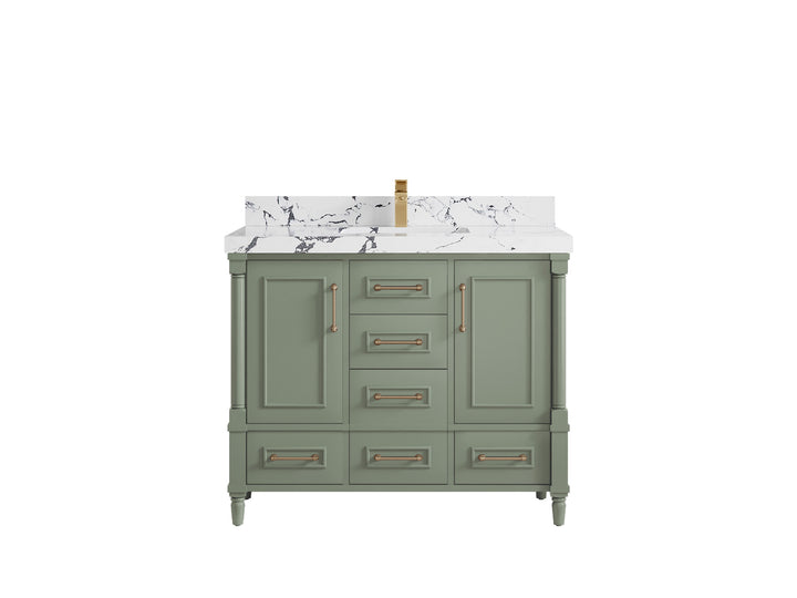 Aberdeen 42 in. W x 22 in. D Single Sink Bathroom Vanity - photo 38