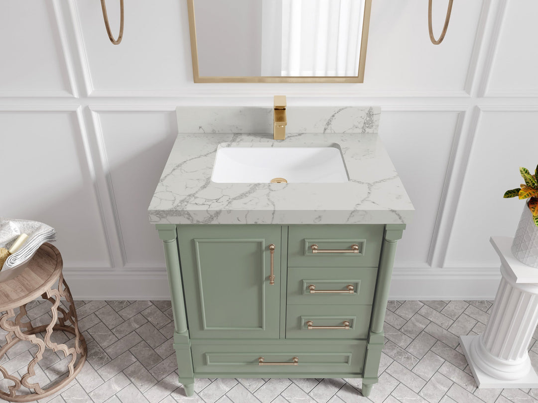 Aberdeen 30 in. W x 22 in. D Single Sink Bathroom Vanity