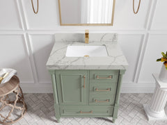Aberdeen 30 in. W x 22 in. D Single Sink Bathroom Vanity - photo 37