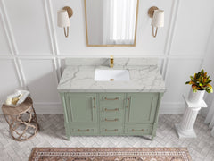 Aberdeen 48 in. W x 22 in. D Single Sink Bathroom Vanity - photo 40