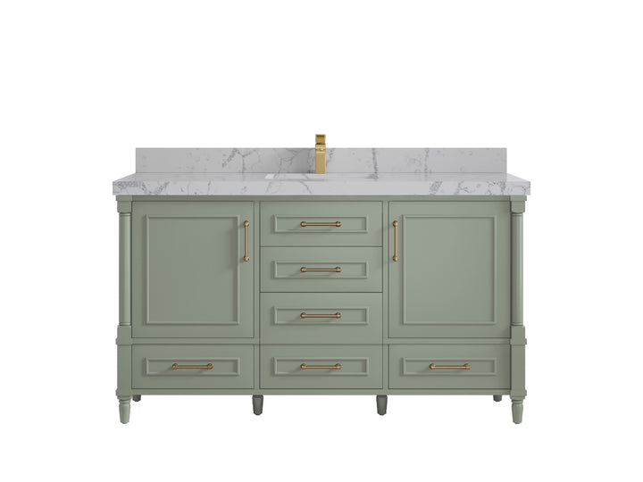 Aberdeen 60 in. W x 22 in. D Single Sink Bathroom Vanity - photo 41