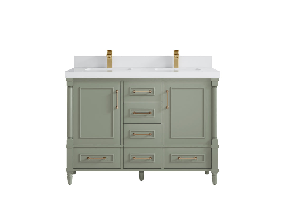 Aberdeen 48 in. W x 22 in. D Double Sink Bathroom Vanity