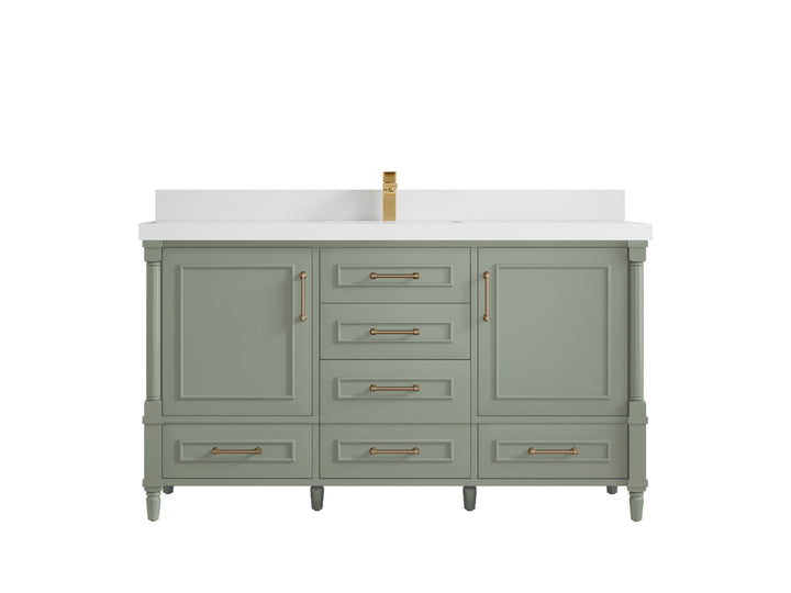 Aberdeen 60 in. W x 22 in. D Single Sink Bathroom Vanity - photo 43