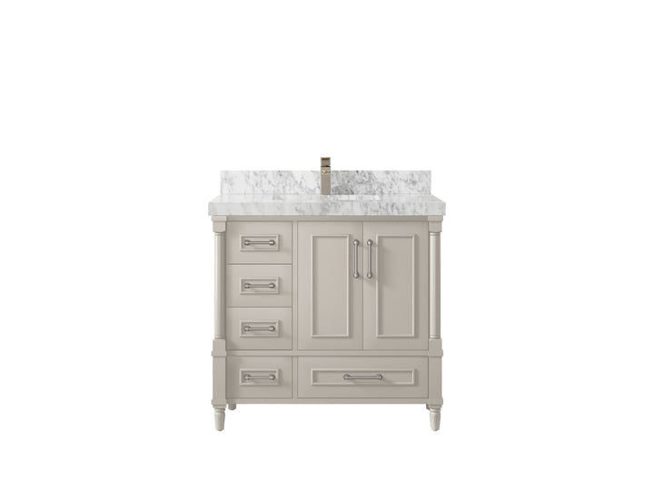 Aberdeen 36 in. W x 22 in. D Center Sink Bathroom vanity - photo 18