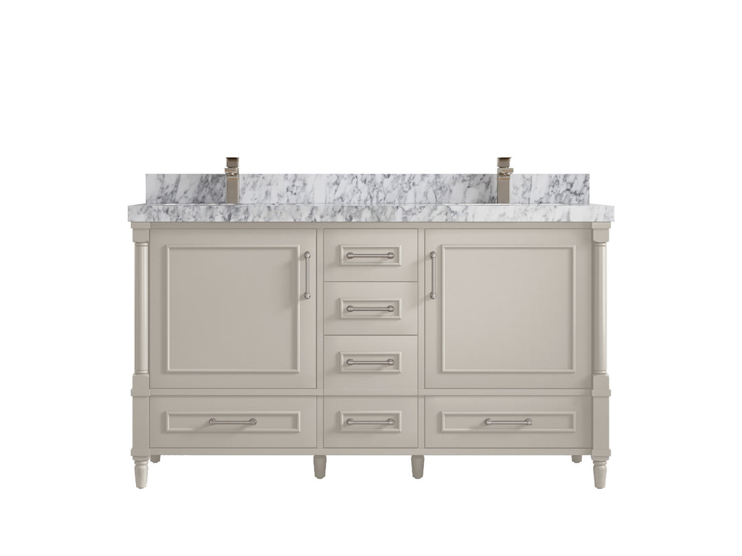 Aberdeen 60 in. W x 22 in. D Double Sink Bathroom Vanity