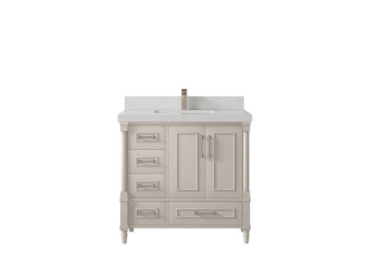Aberdeen 36 in. W x 22 in. D Center Sink Bathroom vanity - photo 20