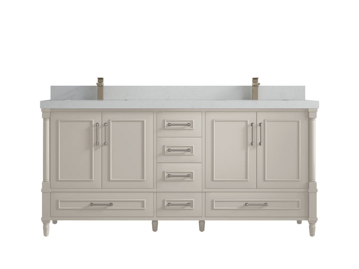 Aberdeen 72 in. W x 22 in. D Double Sink Bathroom Vanity - photo 20