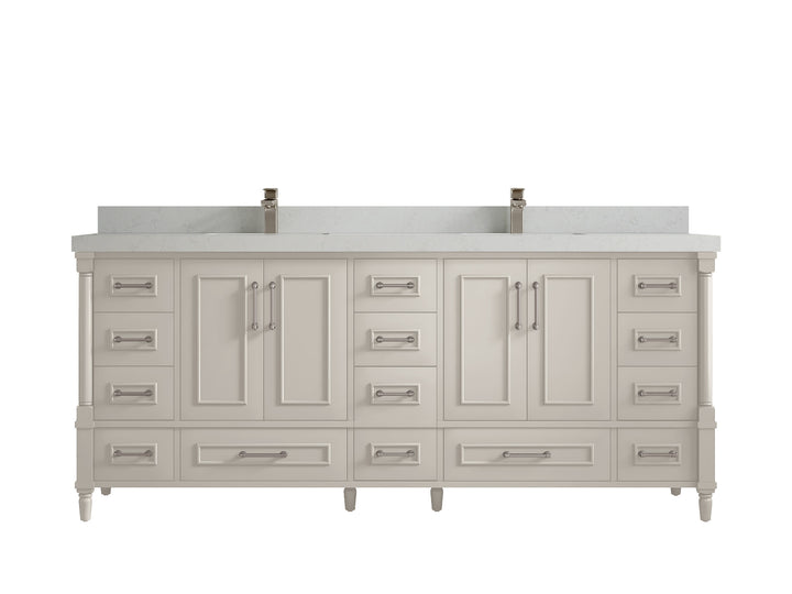 Aberdeen 80 in. W x 22 in. D Double Sink Bathroom Vanity - photo 21