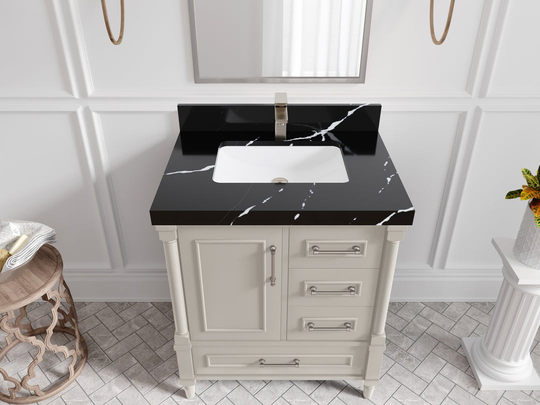 Aberdeen 30 in. W x 22 in. D Single Sink Bathroom Vanity