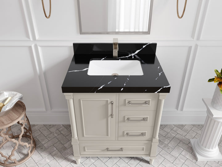 Aberdeen 30 in. W x 22 in. D Single Sink Bathroom Vanity - photo 7
