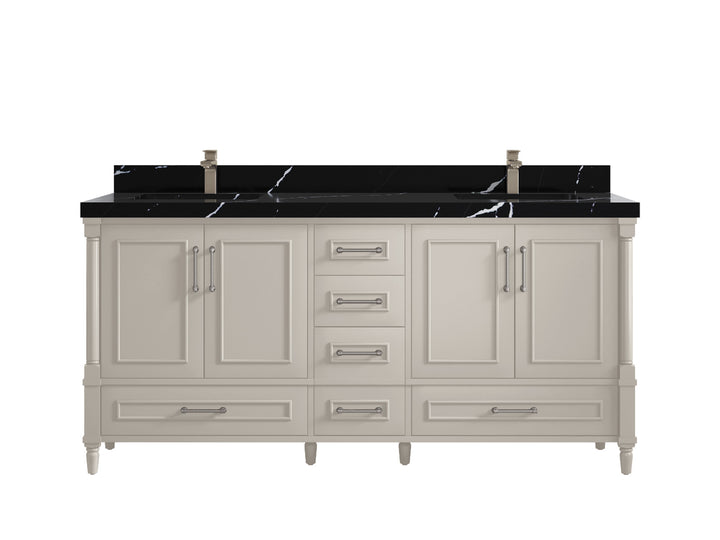 Aberdeen 72 in. W x 22 in. D Double Sink Bathroom Vanity - photo 8