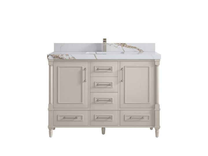 Aberdeen 48 in. W x 22 in. D Single Sink Bathroom Vanity - photo 11