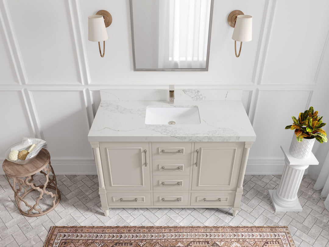 Aberdeen 48 in. W x 22 in. D Single Sink Bathroom Vanity