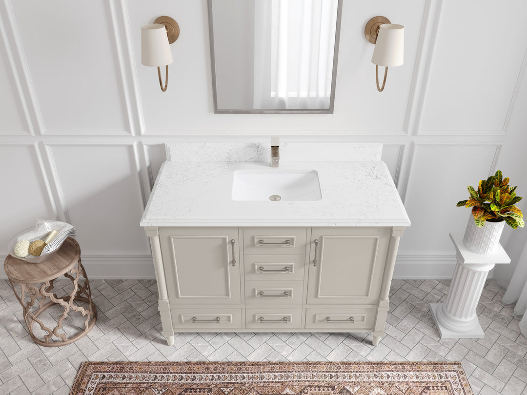 Aberdeen 48 in. W x 22 in. D Single Sink Bathroom Vanity