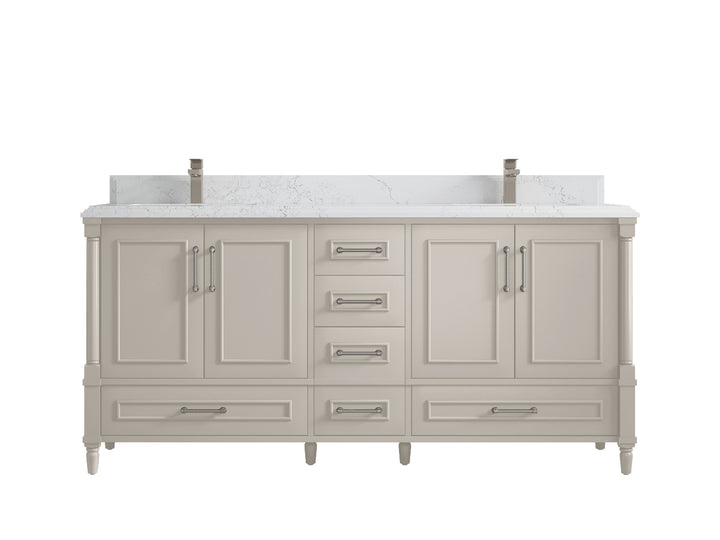Aberdeen 72 in. W x 22 in. D Double Sink Bathroom Vanity - photo 24