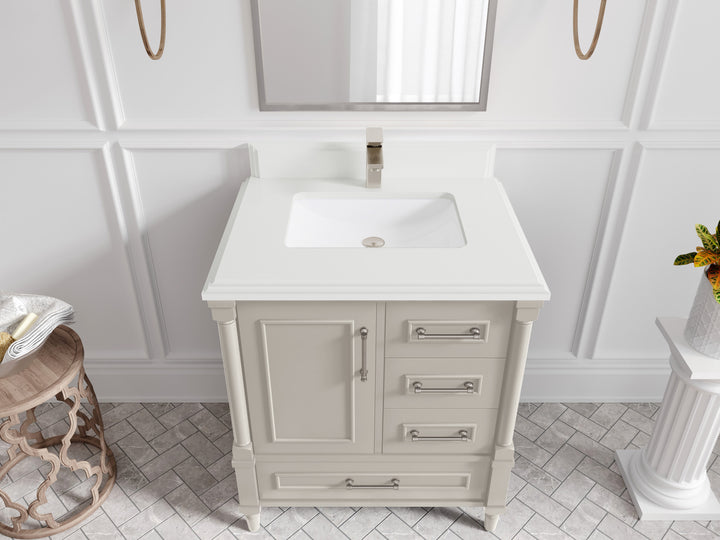 Aberdeen 30 in. W x 22 in. D Single Sink Bathroom Vanity - photo 25