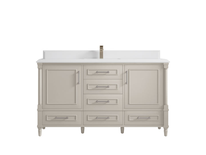 Aberdeen 60 in. W x 22 in. D Single Sink Bathroom Vanity - photo 26