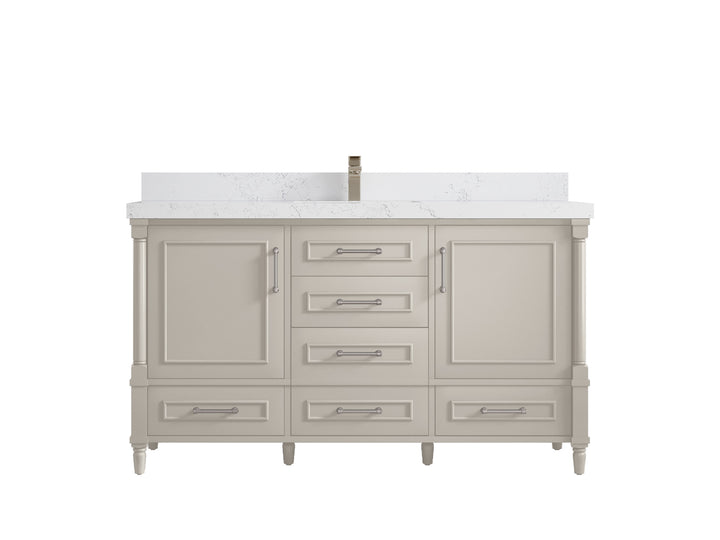 Aberdeen 60 in. W x 22 in. D Single Sink Bathroom Vanity - photo 28