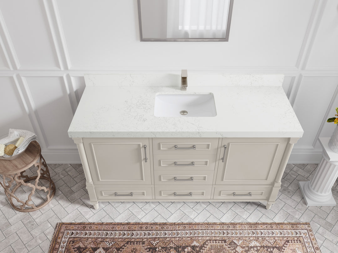 Aberdeen 60 in. W x 22 in. D Single Sink Bathroom Vanity