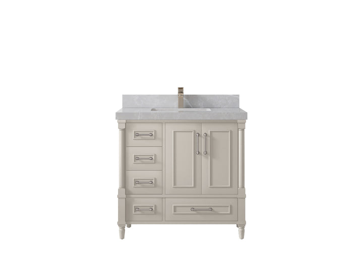 Aberdeen 36 in. W x 22 in. D Center Sink Bathroom vanity - photo 30