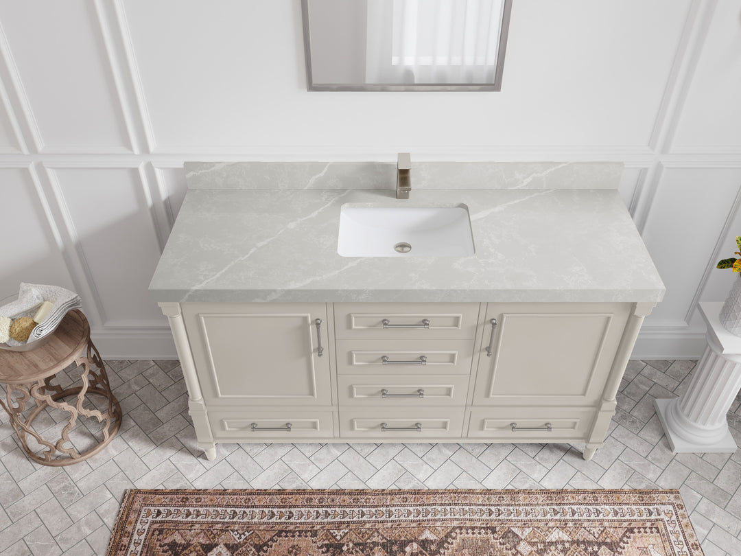 Aberdeen 60 in. W x 22 in. D Single Sink Bathroom Vanity