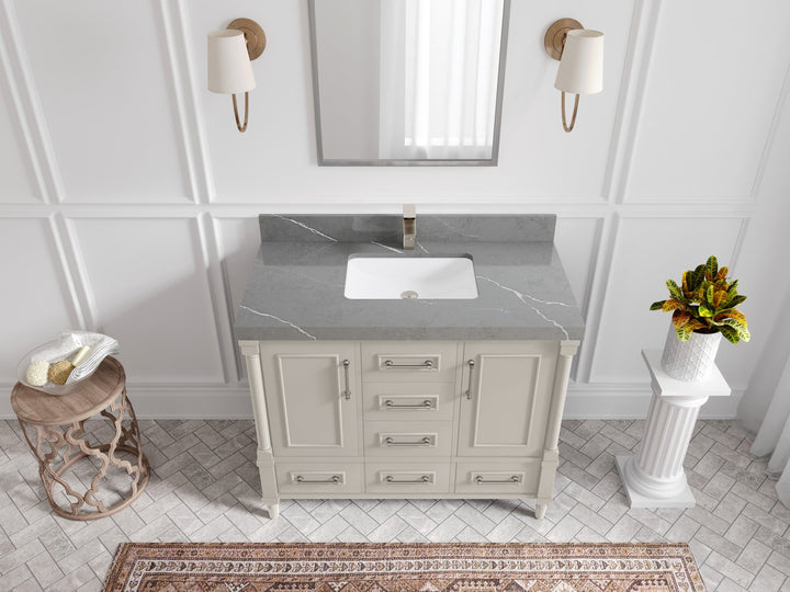 Aberdeen 42 in. W x 22 in. D Single Sink Bathroom Vanity - photo 31