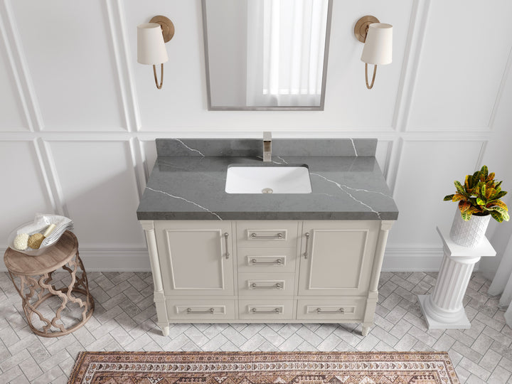 Aberdeen 48 in. W x 22 in. D Single Sink Bathroom Vanity - photo 32