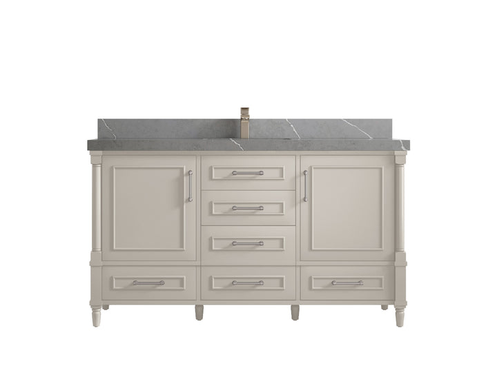Aberdeen 60 in. W x 22 in. D Single Sink Bathroom Vanity - photo 32