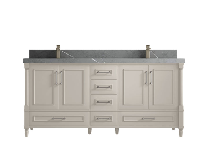 Aberdeen 72 in. W x 22 in. D Double Sink Bathroom Vanity - photo 32