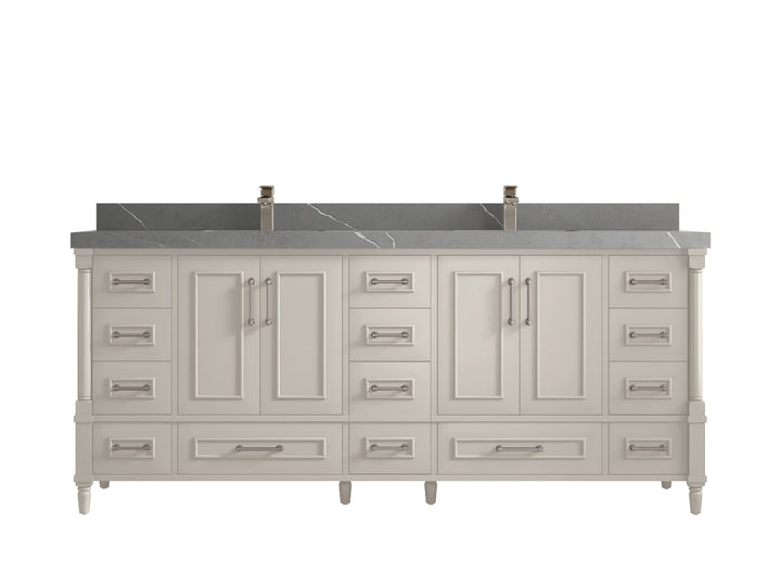 Aberdeen 80 in. W x 22 in. D Double Sink Bathroom Vanity - photo 33