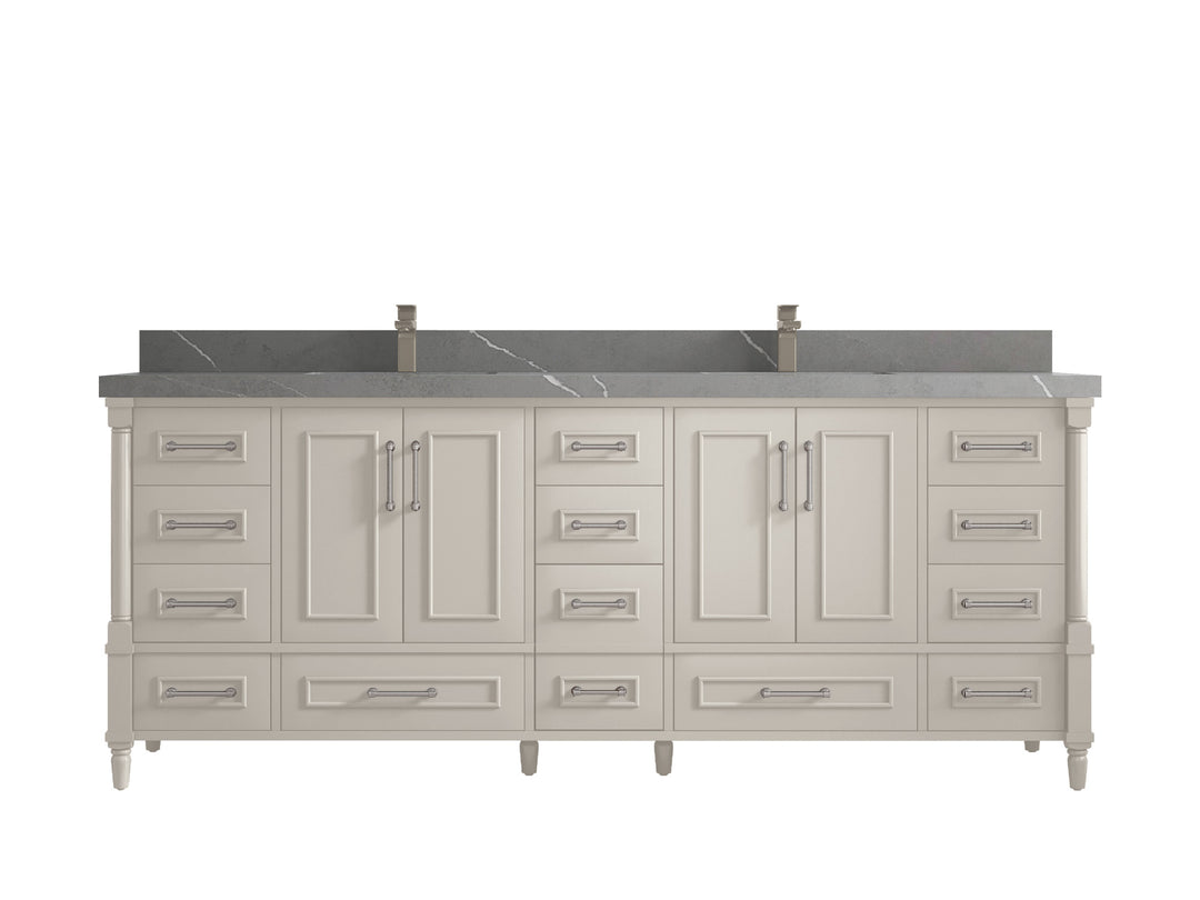Aberdeen 84 in. W x 22 in. D Double Sink Bathroom Vanity
