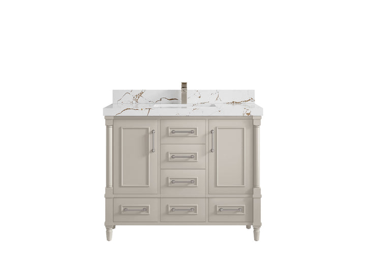 Aberdeen 42 in. W x 22 in. D Single Sink Bathroom Vanity - photo 34