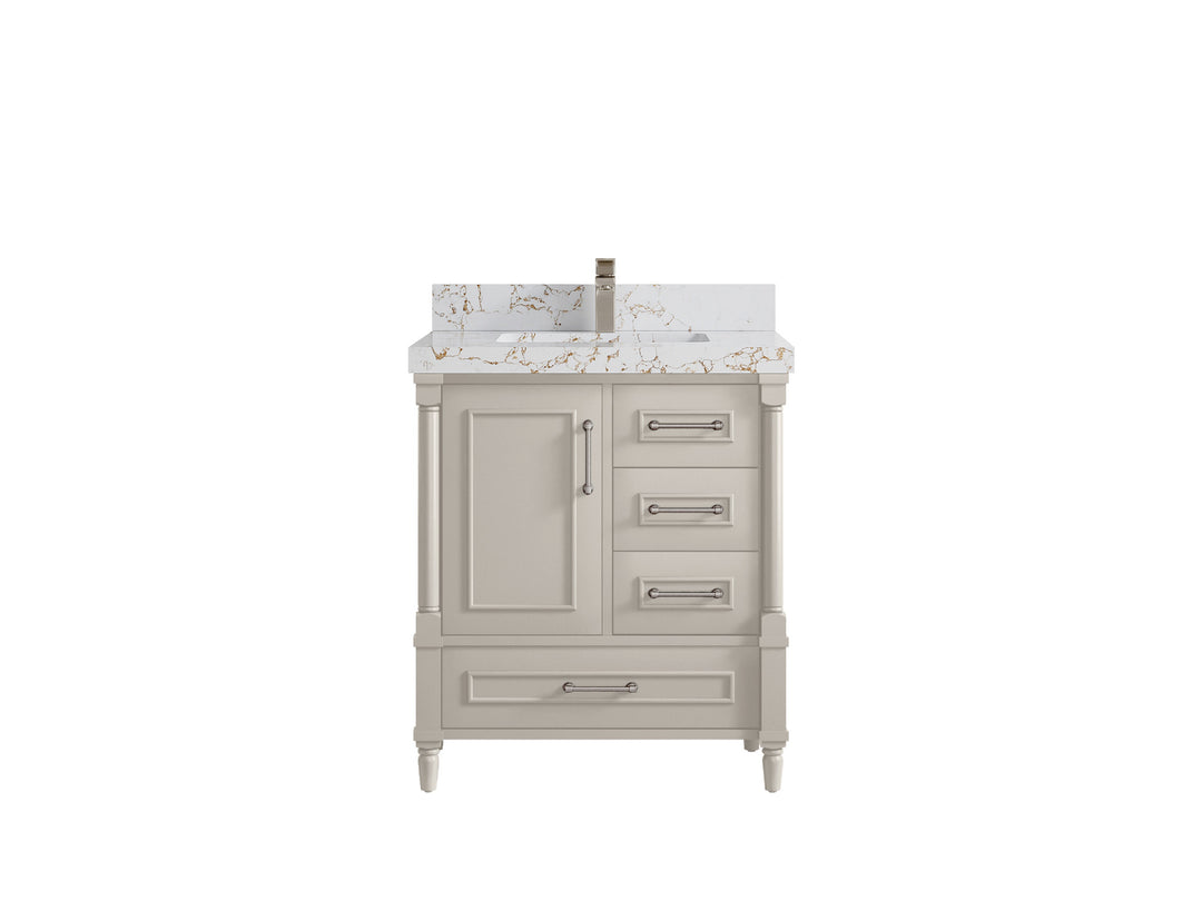 Aberdeen 30 in. W x 22 in. D Single Sink Bathroom Vanity