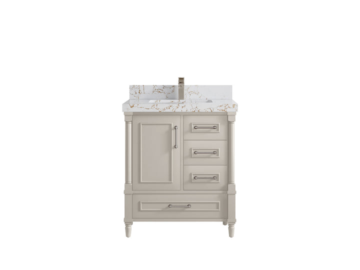 Aberdeen 30 in. W x 22 in. D Single Sink Bathroom Vanity - photo 36