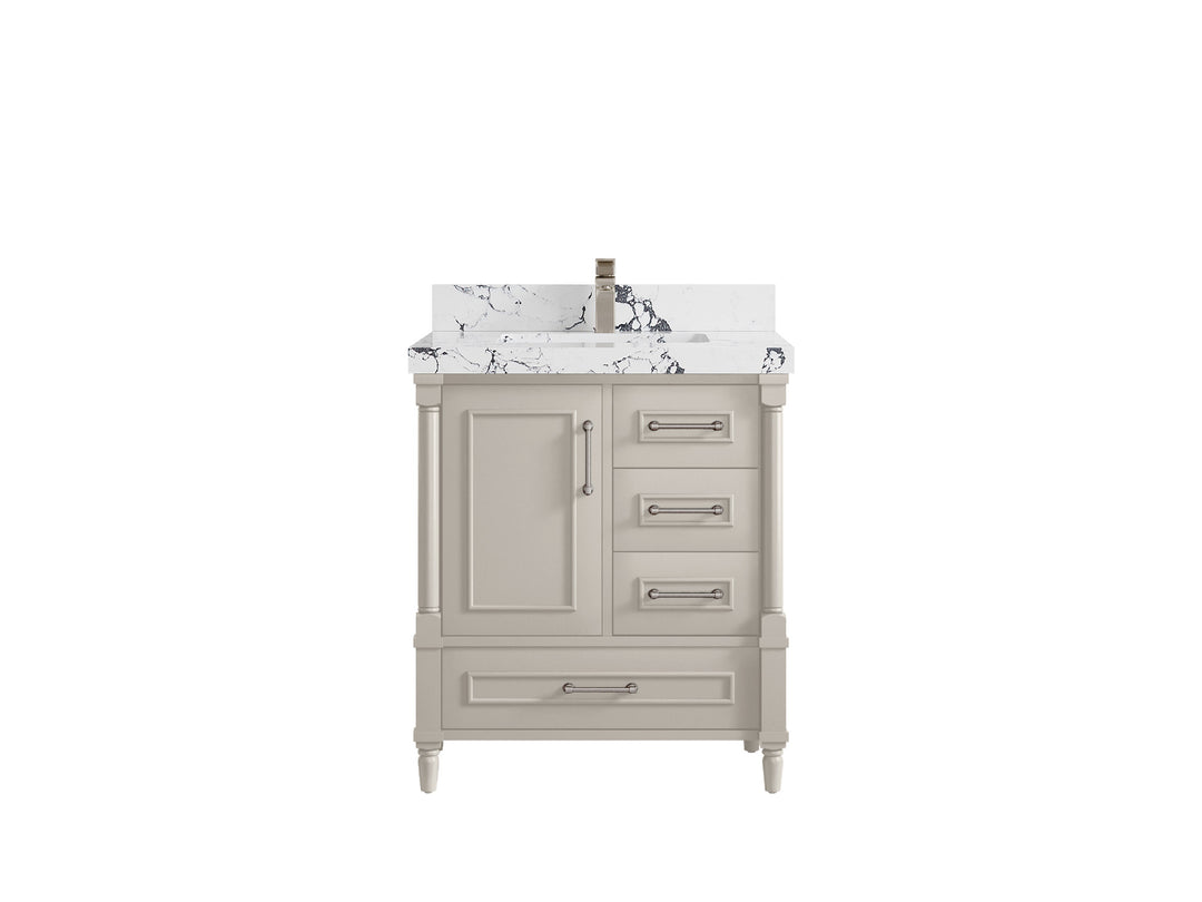 Aberdeen 30 in. W x 22 in. D Single Sink Bathroom Vanity