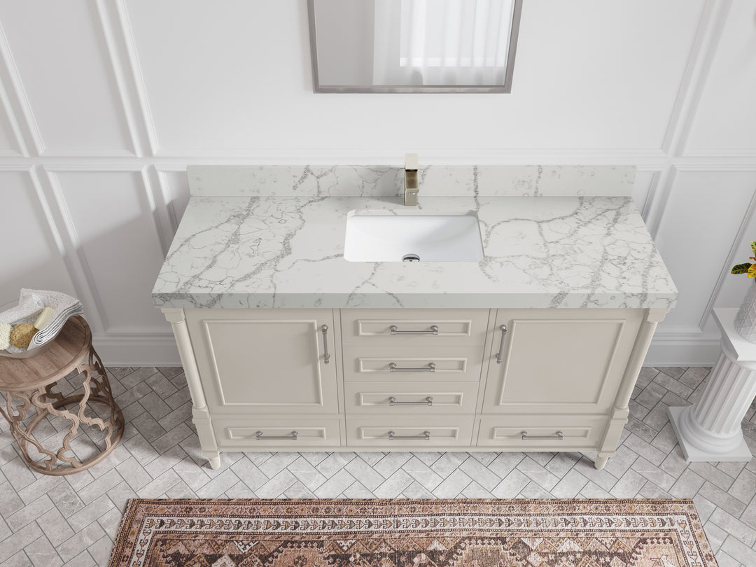 Aberdeen 60 in. W x 22 in. D Single Sink Bathroom Vanity