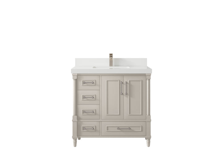 Aberdeen 36 in. W x 22 in. D Center Sink Bathroom vanity - photo 42
