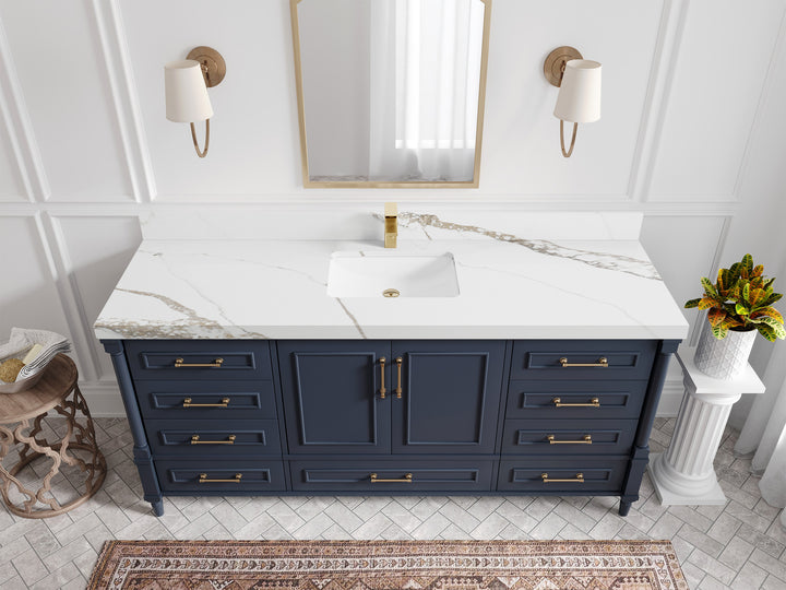 Aberdeen 72 in. W x 22 in. D Single Sink Bathroom Vanity - photo 9