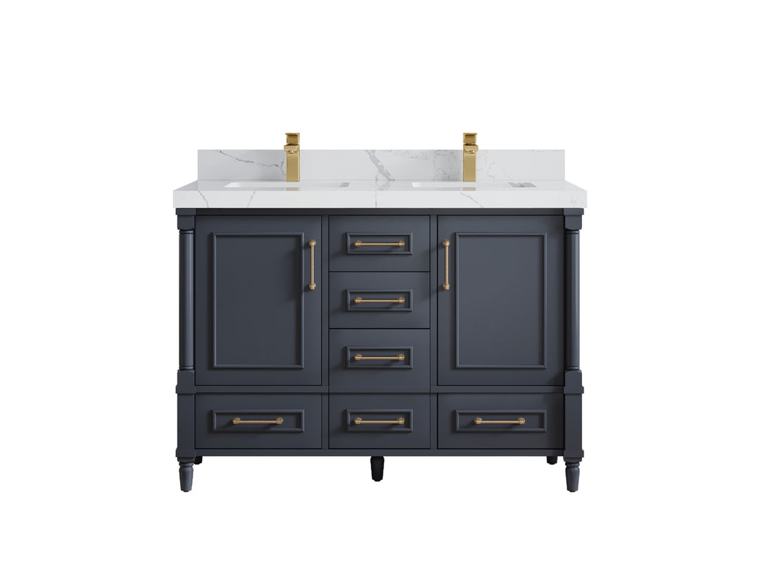 Aberdeen 48 in. W x 22 in. D Double Sink Bathroom Vanity
