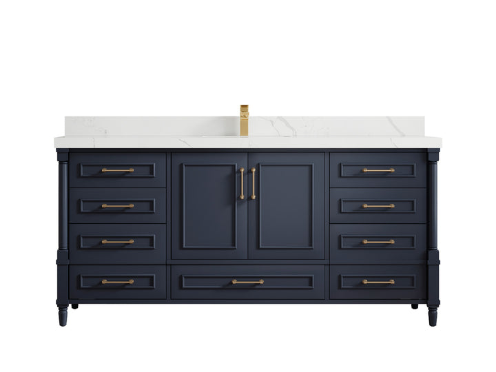 Aberdeen 72 in. W x 22 in. D Single Sink Bathroom Vanity - photo 12