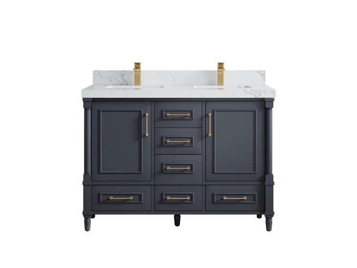 Aberdeen 48 in. W x 22 in. D Double Sink Bathroom Vanity - photo 12