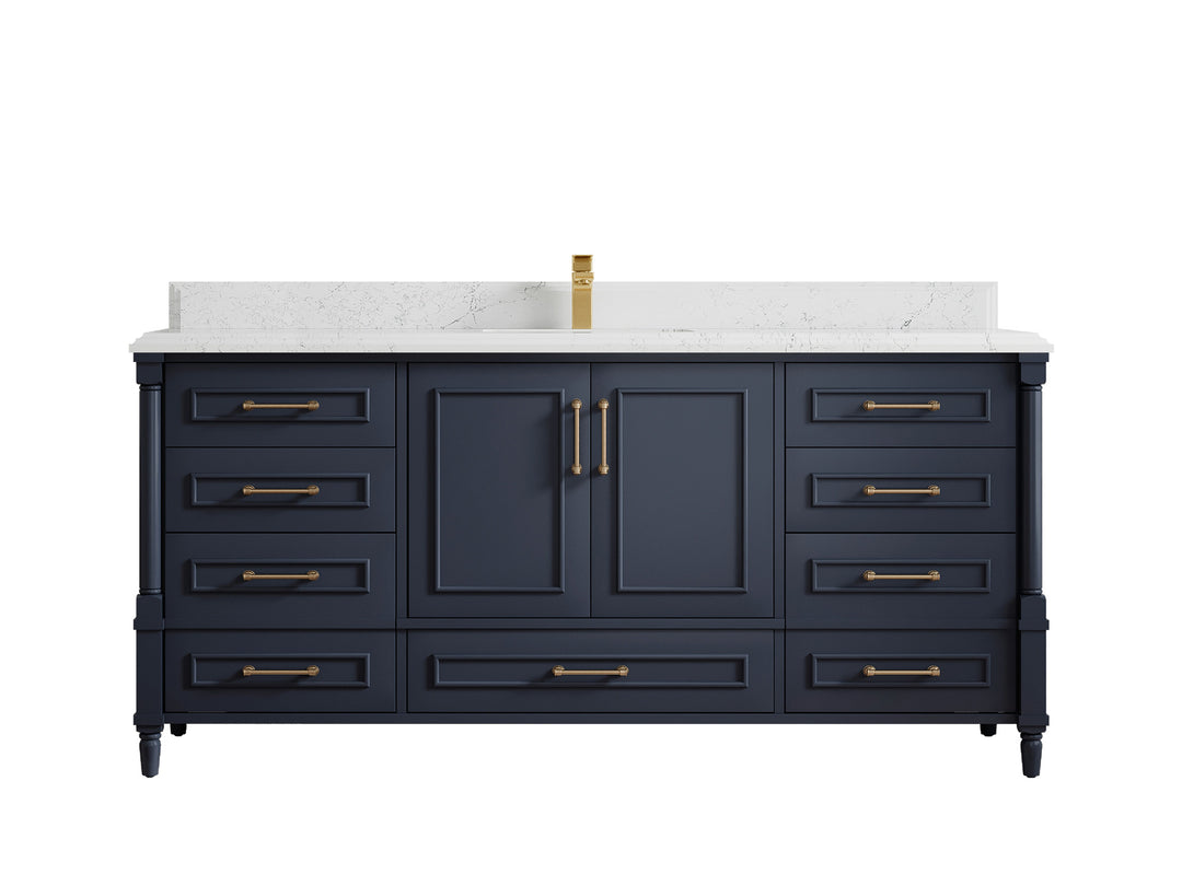 Aberdeen 72 in. W x 22 in. D Single Sink Bathroom Vanity