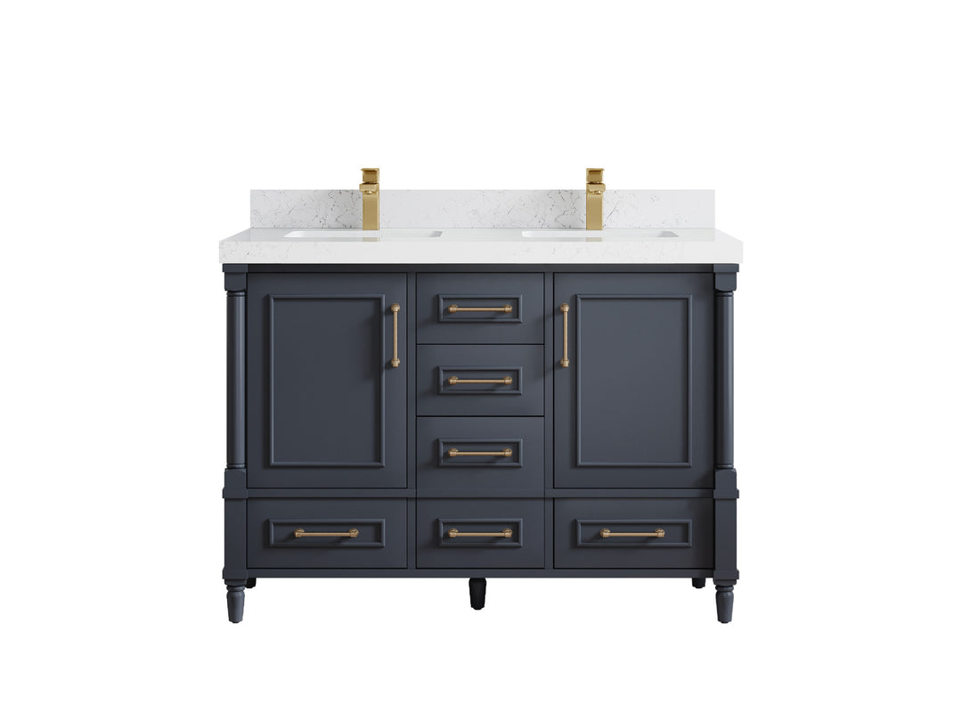 Aberdeen 48 in. W x 22 in. D Double Sink Bathroom Vanity