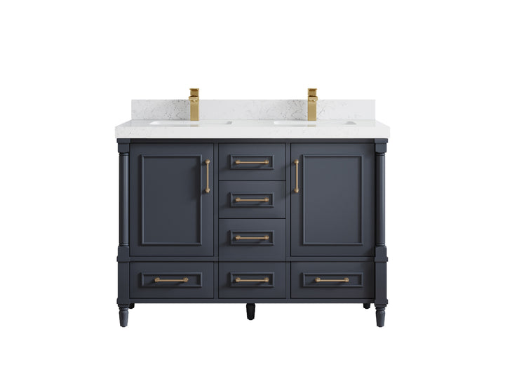 Aberdeen 48 in. W x 22 in. D Double Sink Bathroom Vanity - photo 14