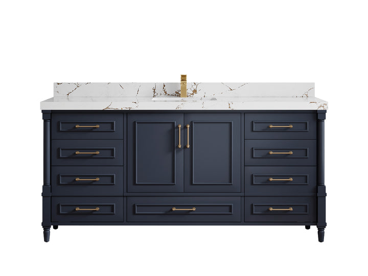 Aberdeen 72 in. W x 22 in. D Single Sink Bathroom Vanity - photo 40