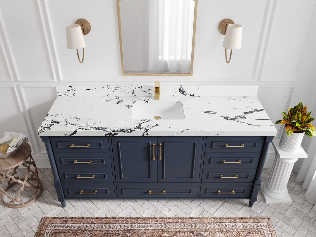 Aberdeen 72 in. W x 22 in. D Single Sink Bathroom Vanity