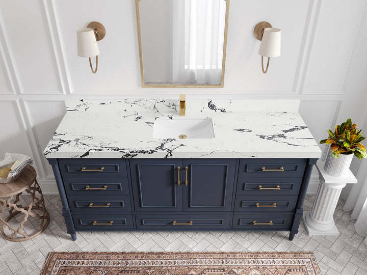 Aberdeen 72 in. W x 22 in. D Single Sink Bathroom Vanity - photo 41