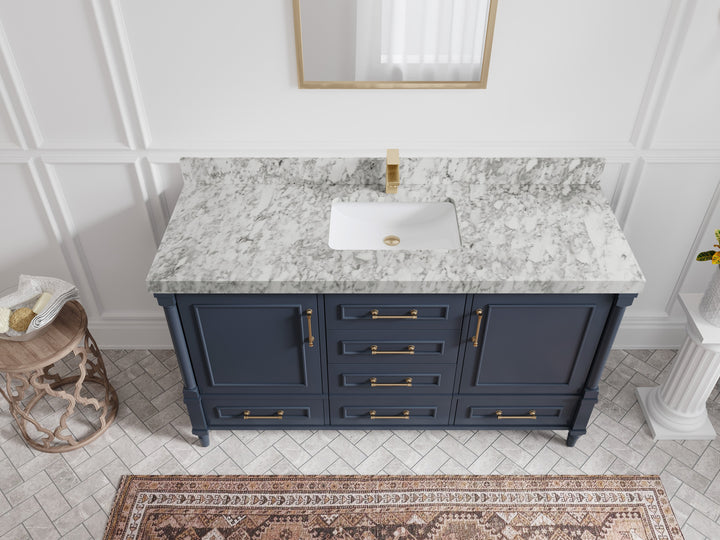Aberdeen 60 in. W x 22 in. D Single Sink Bathroom Vanity - photo 19